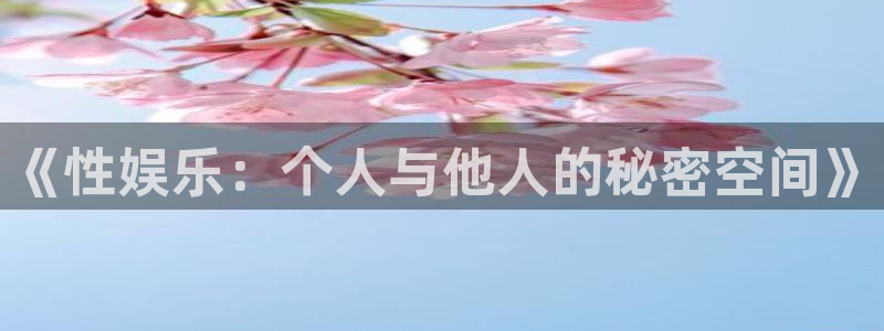 彩易通官网：《性娱乐：个人与他人的秘密空间》
